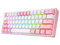 Teclado Mecánico Gamer Redragon Fizz Pro K616-RGB, Bluetooth, Color Rosa/blanco. (Versión en Inglés)