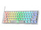 Teclado Mecánico Gamer Redragon Fizz Transparente K617 RGB, Factor de forma 60%. Color Transparente