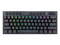 Teclado mecánico Redragon Mini Horus K632, RGB, Inalambrico, USB, Red Switch. Color Negro