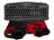 Kit Gamer Redragon S101-BA que incluye:
Teclado de membrana Harpe pro K03A RGB,
Mouse Centrophorus RGB M601,
Mouse Pad Archelon M P001,
Audifonos Ares H120. Color negro con rojo.