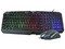 Kit de Teclado y Mouse Gamer Royal Ultrex, USB, RGB. Color Negro.
