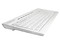 Teclado de Alta Calidad Samsung Pleomax Slim Zen Edition de Teclas Suaves, USB/PS2. Color Blanco