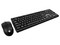 Kit de Teclado y Mouse Stylos STPKTM4B, USB. Color Negro.