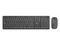 Teclado y ratón Inalámbrico Stylos SKM100, USB. Color Negro