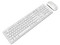 Kit de Teclado y Mouse Stylos STPKTM5W, Inalámbrico, Receptor USB, Color Blanco.