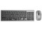 Kit Mouse y Teclado Alámbrico Recargable Stylos, USB Nano 24 GHz, Modelo STPKTM6G.
