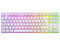 Teclado Gamer Mecánico T-Dagger Bora T-TGK315, Iluminación RGB, USB, Switch Azul. Color Blanco. (Versión en Español).