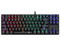 Teclado Gamer Mecánico T-Dagger Bora T-TGK315, Iluminación RGB, USB, Switch Rojo. Color Blanco. (Versión en Español).
