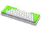 Teclado Gamer Mecánico T-Dagger Arena T-TGK321, Iluminación RGB, USB. Color Blanco y Verde. (Versión en Inglés).