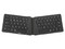 Teclado Inalámbrico Targus AKF003US ergonómico, Bluetooth, Plegable, Color Negro. (Versión en Inglés)