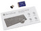 Kit de Teclado y Mouse óptico inalámbrico TechZone TZ16COMB01-INA, USB.