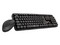 Kit de Teclado y Mouse inalámbrico TechZone TZ19COMB01-INA, USB.