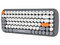 Teclado y Mouse Óptico TechZone TZ20 Inalámbricos, Diseño Retro con Teclas Removibles, USB.