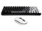 Kit Teclado Y Mouse Techzone Gradient Black Conexión Inalámbrica Con 85 Teclas Y Mouse Con 4 Botones DPI 1600 Color Negro.
