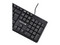 Teclado Alámbrico Techzone TZACTA04. Color Negro