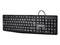Teclado Alámbrico Techzone TZACTA04. Color Negro