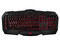 Teclado Gamer Tt eSports Challenger Prime con 3 luces de color de fondo, 6 Teclas Macro programables, USB (Versión Español).