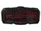 Teclado Tt eSports Challenger Prime (en inglés), 3 luces de color de fondo, 6 Teclas Macro programables, USB.