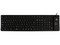 Teclado Flexible TrueBasix, USB. Color Negro