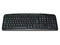 Teclado TrueBasix TXT-2500 Multimedia, PS/2, Color Negro.
