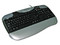 Teclado TrueBasix TXT-2800 Multimedia, PS/2, Color Negro con Plateado.