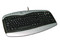 Teclado TrueBasix TXT-3500 Multimedia, PS/2, Color Negro con Plateado.