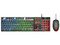 Teclado y Mouse Gamer Trust GXT Azor, Iluminación LED, USB. Color Negro.