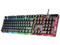 Teclado Gamer Trust GXT 835 Azor, Iluminación RGB Rainbow, USB. Color Negro.