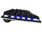 Teclado multimedia Vorago KB-502 con teclas retroiluminadas, USB.