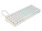 Teclado Mecánico Gamer Vorago KBG560, RGB, USB, Switch Rojo. Color Blanco/Rosa.