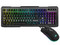 Kit Teclado y Mouse Gamer Vorago KMH-501, USB. (incluye audífonos y Mouse Pad).