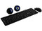 Kit Multimedia 3 en 1 Vorago 104 de Teclado Multimedia, Mouse Óptico y Bocinas.