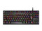 Teclado Mecánico Gamer XZeal XZKX020B, Switch Rojo, USB. Color Negro.