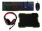 Kit de Teclado Gamer Yeyian Hydra, RGB.
Incluye Mouse Gamer RGB de 2400 dpi,
Audífonos Tipo Diadema de 3.5mm y
Mouse Pad de Caucho.