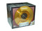 Paquete de 10 CD-R Verbatim Digital Vinyl METAL, 700MB/80 minutos, 5 dorados y 5 plateados.