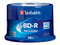 Torre Disco Multimedia Grabable Verbatim BD-R 98397 de 50 piezas.