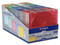 Paquete de 50 Cajas para CD-DVD Verbatim de colores (Azul, Verde, Naranja, Violeta y Rosa).