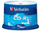 Paquete de CD-R Verbartim, 700Mb, 52x, 50 Piezas.