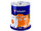 Paquete de 100 DVD-R Imprimible Verbatim 16x, 4.7 GB.