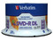 Paquete de 50 DVD+R DL Verbatim Imprimible de 8.5GB, 8X.