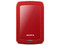 Disco Duro Portátil ADATA HV300 de 2 TB, USB 3.0. Color rojo.