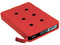 Disco Duro Portátil ADATA SH14 de 500 GB, USB 3.0, a prueba de Agua y Golpes, Color Rojo.