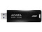 Unidad de Estado Sólido Portátil Adata de 500GB, USB 3.2, Lectura de 550 MB/s, Color Negro y Rosa.