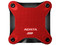 Unidad de Estado Sólido Portátil ADATA SD620-512GCRD de 512GB, USB 3.2, Color Rojo.