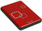 Disco Duro Portable Toshiba Canvio de 640GB, USB 2.0. Color Rojo