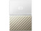 Disco Duro Portátil Western Digital My Passport Ultra de 4 TB, USB 3.0. Color blanco/dorado.