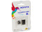 Memoria ADATA microSD de 8GB, incluye micro lector USB.