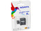 Memoria ADATA microSDHC de 4GB Clase 4, incluye adaptador SD.