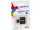 Memoria Adata MicroSDHC de 8GB Clase 10, incluye adaptador SD.