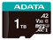 Memoria ADATA V30 microSDXC UHS-I de 1TB, clase 10, incluye Adaptador SD.